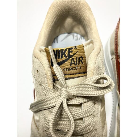 Used Size US 8.5 EU 39 Womens Nike Air Force 1 Shadow Shoes No Box DZ4705-200 - Picture 5 of 13